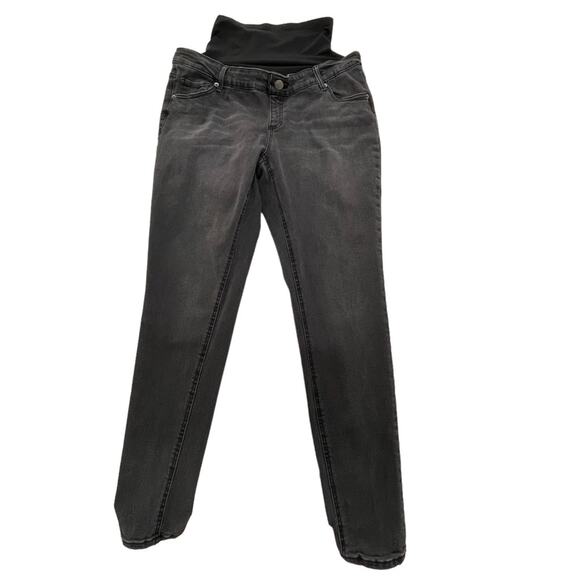 Time and Tru Maternity Black Skinny Jeans Size Medium - Picture 1 of 5